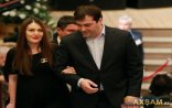 Emin Musəvi xanımı ilə - Foto
