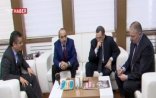 Əli Həsənov TRT-nin baş direktoru ilə görüşüb