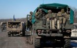 Ukrayna Ordusu Debaltsevonu tərk etdi - FOTO