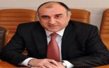 Elmar Məmmədyarov Pakistanın maliyyə, gəlirlər, iqtisadiyyat, statistika və özəlləşdirmə üzrə nazirini qəbul edib