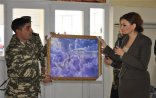 Qənirə Paşayeva ön cəbhədə-Fotolar