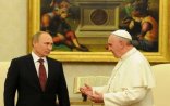 Putin Papa ilə görüşə gedir