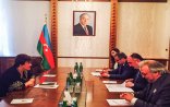 Elmar Məmmədyarov Ümumdünya Səhiyyə Təşkilatının Avropa üzrə regional Ofisinin direktorunu qəbul edib