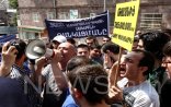 Yerevanda hökumət binası yumurta “atəşinə” tutuldu
