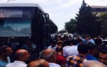 Avtobus qəza törətdi: yaralılar var