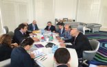 Əbülfəs Qarayev Fransa nümayəndə heyətini qəbul edib