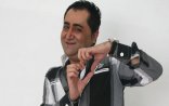 Elgiz Əkbər həyat yoldaşı ilə