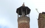 Şuşa məscidinə ermənicə yazılmış lövhə vuruldu