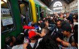 Budapeşt stansiyası qaçqınlar üçün açılıb