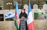 Mehriban Əliyeva Parisdə “Azərbaycan şəhərciyi” açdı