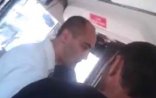 Polislə avtobus sürücüsü arasında dava — Yol pulu üstündə...+ VİDEO