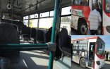 Avtobuslarda oturacaqlardan çıxan çirkab – Video