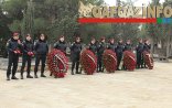 Generallar polislərin dəfn mərasimində - Fotolar