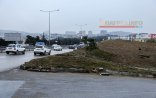 Sumqayıt yolundakı sürüşməyə görə yamaclar sökülür