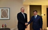 Prezident İlham Əliyev Əhməd Davudoğlu ilə görüşüb- VİDEO