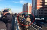 Sahibkar bayrağa bürünərək özünü öldürmək istəyib-Bakıda 