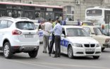Yol polisləri polkovniki döydülər-BAKIDA