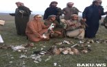 Milyarder ərəblərin Azərbaycanda ov keyfi - FOTO/VİDEO