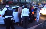 Erməni qız maşınını azərbaycanlının üstünə sürdü - Video