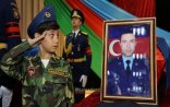 Şəhid oğlu atasıyla belə vidalaşdı - Günün fotosu