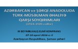 Beynəlxalq elmi ictimaiyyət Qarabağla bağlı çağırış etdi