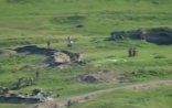 Düşmən ordusunun indiyədək görünməyən şok kadrları - Video