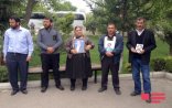 Xarici KİV nümayəndələri ölən şəxslərin yaxınları və yaralılarla görüşüblər - FOTOLAR