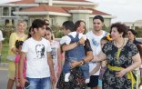 Leyla Əliyeva uşaq evlərinin sakinləri ilə bir arada - Fotolar