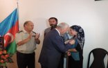 Şəhidin medalı ailəsinə təqdim edildi - Fotolar