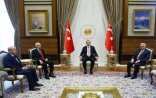 Ərdoğanın müxalifət liderləri ilə 2 saat 40 dəqiqəlik görüşü