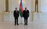 Prezident İlham Əliyev Almaniya səfirini qəbul edib - FOTO