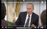 Putinin müəllimlə görüşündə maraqlı anlar yaşanıb - VİDEO