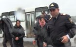 Xocasənlilər qaza görə yolu kəsdilər
