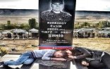Aprel şəhidimizin övladları onun məzarında - ÜRƏK DAĞLAYAN FOTO