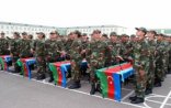 Müdafiə Nazirliyinin hərbi hissələrində andiçmə mərasimi keçirilir