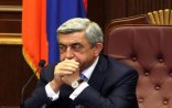 Yerevanda Sarkisyan əleyhinə şüarlar - 