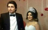 Transformatorda yanan sevgililərin toyundan foto
