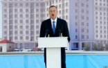 Sosial evlərin tikintisi başlandı – Prezident ilk binanın təməlini qoydu