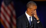 Obama ağladı - VİDA NİTQİ - FOTOLAR/VİDEO