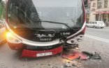 Bakıda polis polkovnikinin xanımının öldüyü qəzanın VİDEOSU
