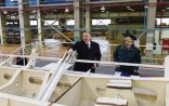 Prezident DSX-nın inşası başa çatan gəmisi ilə tanış olub — FOTO