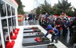 20 Yanvar faciəsi qurbanlarının əziz xatirəsini yad edilir  - Foto