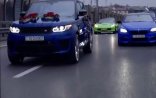 Bakıda bahalı avtomobillərin toy korteji – VİDEO