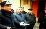 Yol polisi öz oğlunu sürücülük hüququndan məhrum etdi - Video