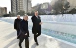 2 il əvvəl prezidentin açdığı park dağıdıldı - FOTOLAR