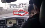 Azərbaycanlı müğənni kobud qayda pozuntusunu kameraya çəkdi - VİDEO