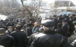 Şəki şəhid olan qəhrəman komandirlə vidalaşır - FOTOLAR