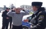 Polis sürücünü özündən çıxardı: 
