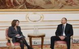 Prezident Parisdə görüşlər keçirdi - Foto