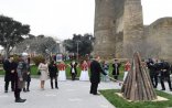 Prezident Novruz tonqalını alovlandırdı